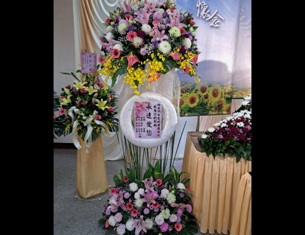 大型雙層花柱