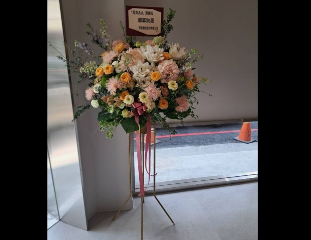 質感浪漫花柱