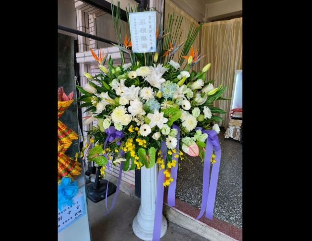質感羅馬花柱