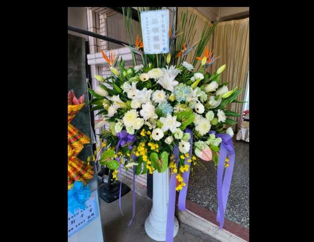 質感羅馬花柱