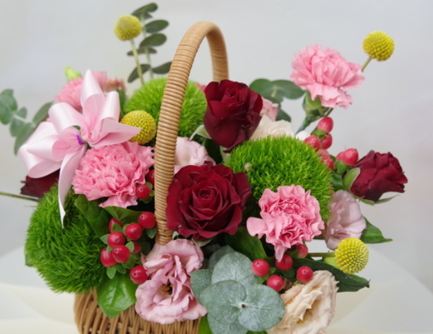 愛嬤媽小花籃