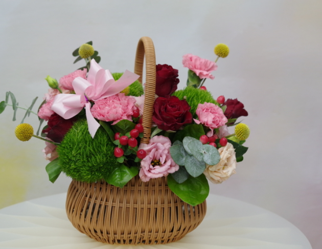 愛嬤媽小花籃