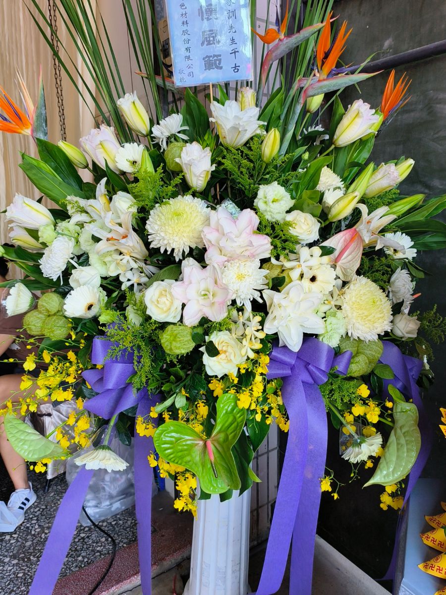 質感羅馬花柱
