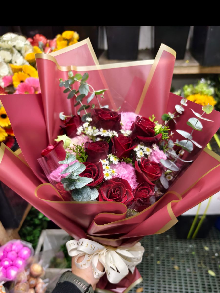 可愛質感花束